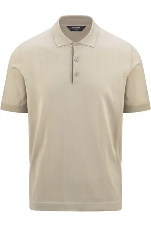 K-Way Tops, Heren, , M, Katoen, Klassiek poloshirt met korte mouwen