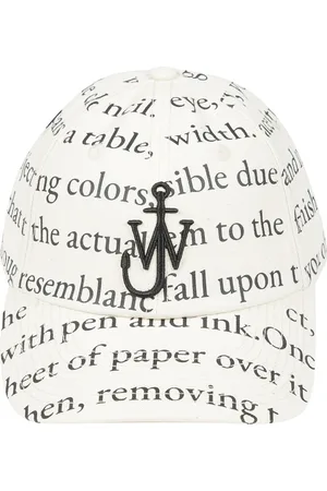 J.W.Anderson Accessoires, Dames, , ONE Size, Katoen, Katoenen Baseballpet met geborduurd logo