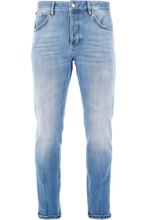 PT Torino Jeans, Heren, Blauw, W31, Blauwe Indigo Broek met Klassieke Zakken