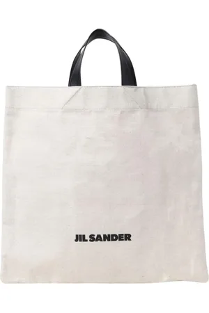 Jil Sander Tassen, Dames, , ONE Size, Leer, Stijlvolle Leren Tote Tas