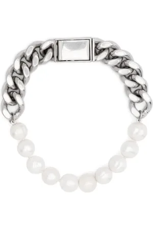 Jil Sander Accessoires, Dames, Grijs, S, Stijlvolle DM7 Armband