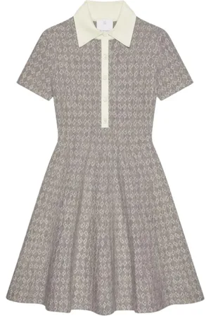 Givenchy Kleedjes, Dames, , M, A-lijn Jurk met Geometrisch Patroon