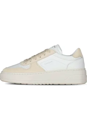 Copenhagen Shoes Schoenen, Dames, , 41 EU, Katoen, Platform Sneakers met Leren Details