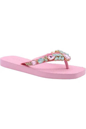 Alma en Pena Schoenen, Dames, Roze, 36 EU, Stijlvolle Teenslipper Porrena voor jou