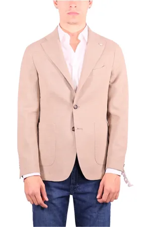 Manuel Ritz Jassen, Heren, , 2Xl, Wol, Lichtgewicht wollen blend blazer Nuvola