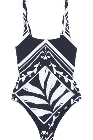 Twin-Set Badkleding, Dames, Veelkleurig, 2Xl, Witte zee kleding met verstelbare bandjes