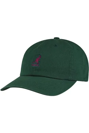 Kangol Accessoires, Dames, Groen, ONE Size, Katoen, Groene Algen Katoenen Baseballpet Unisex