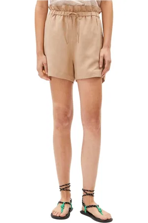 Armedangels Korte broeken, Dames, , XS, Linnen, Linnen shorts met trekkoord