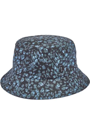 Paul Smith Accessoires, Heren, Veelkleurig, S, Katoen, Luipaardprint Vissershoed Blauw Multi
