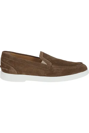 BALDININI Schoenen, Heren, Bruin, 44 EU, Casual Slip-On Loafers Schoenen