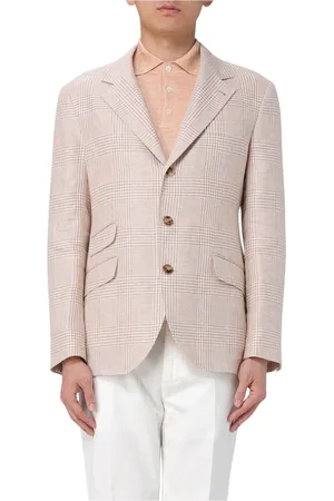 Brunello Cucinelli Jassen, Heren, , M, Single-Breasted Blazer