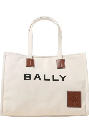 Bally Tassen, Dames, , ONE Size, Leer, Elegant Canvas Tote Bag
