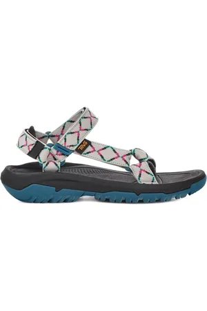 Teva Schoenen, Dames, Veelkleurig, 37 EU, Grijze wandelsandaal voor vrouwen