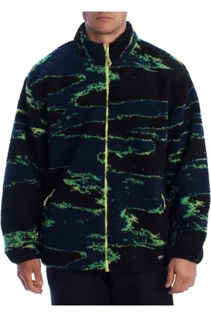 Vans Jassen, Heren, Veelkleurig, L, Polyester, Sherpa Jas voor Koude Dagen