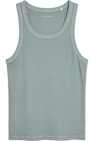 Sunflower Tops, Heren, Grijs, XL, Grijze RIB T-shirts en Polos