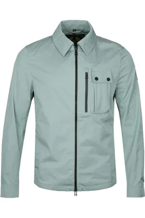 Belstaff Jassen, Heren, Groen, M, Stijlvolle jassen voor elke gelegenheid