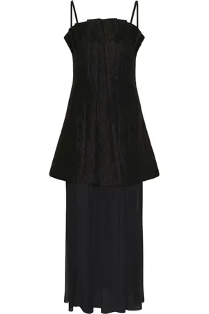 Karen by Simonsen Kleedjes, Dames, Zwart, S, Nylon, Elegante Mesh Jurk Meteoriet