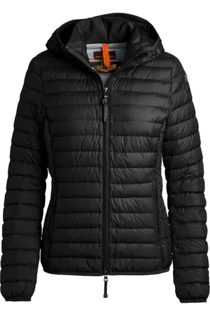 Parajumpers Jassen, Dames, Zwart, S, Donzen Jas met Capuchon