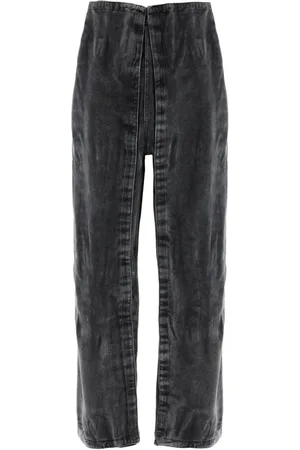 Y / PROJECT Jeans, Heren, Grijs, W32, Denim, Klassieke Denim Jeans voor Dagelijks Gebruik