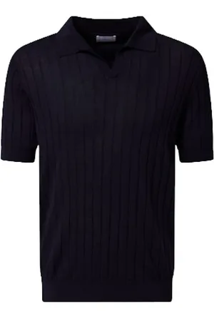 Baldessarini Truien, Heren, Blauw, S, Korte Mouw Gebreide Trui Korek-3