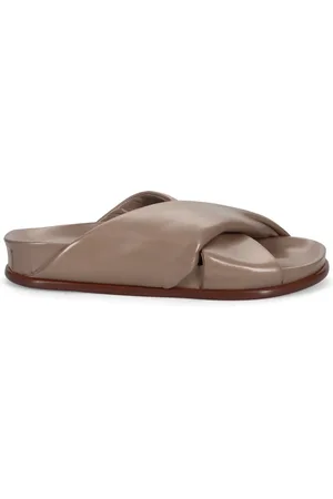 Lorenzo masiero Schoenen, Dames, Grijs, 38 EU, Glamoureuze Dove Grey Sandalen