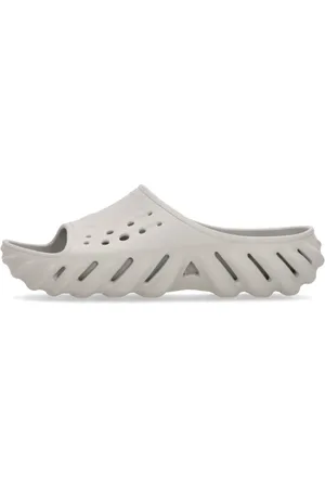 Crocs Schoenen, Heren, Grijs, 42 EU, Echo Slide Rubber Slippers