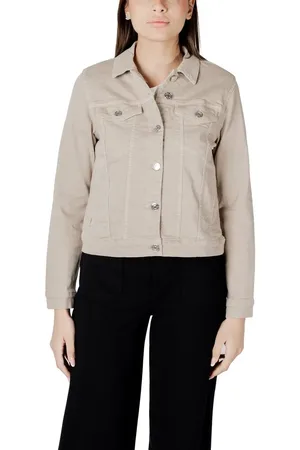 Street one Jassen, Dames, , XL, Denim, Denim Jack met Metalen Knopen