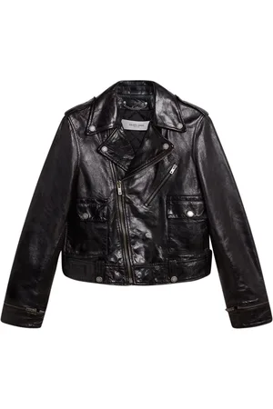 Golden Goose Jassen, Dames, Zwart, S, Leer, Zwarte Nevada Nieuwe Jas