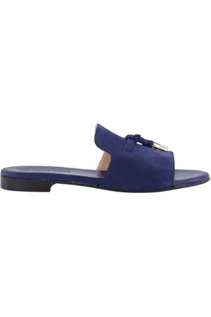 Atelier Verdi Schoenen, Dames, Blauw, 41 EU, Molly Sandal voor dames