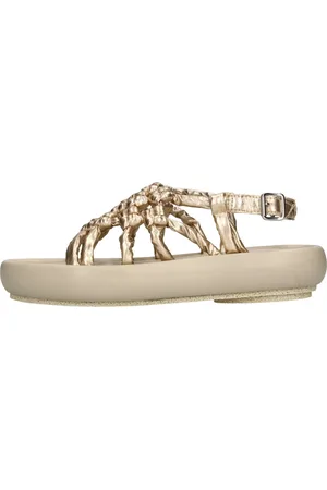 Patrizia Bonfanti Schoenen, Dames, Grijs, 39 EU, Sandalen Grijs