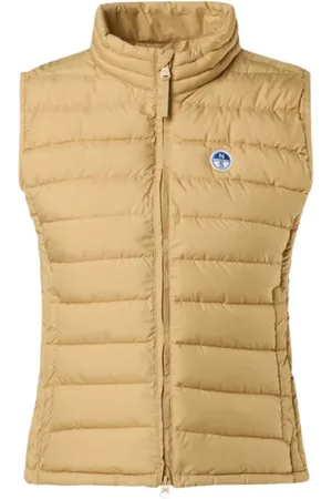 North Sails Jassen, Dames, , S, Katoen, Outdoor Winddicht Gewatteerd Mouwloos Vest