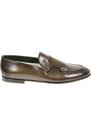 Neil Barrett Schoenen, Heren, Groen, 44 EU, Groene leren instapper met Italiaanse stijl