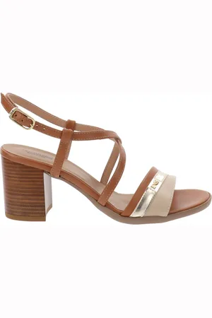 Nero Giardini Schoenen, Dames, , 35 EU, Leer, Leren Damessandalen Elegante Stijl