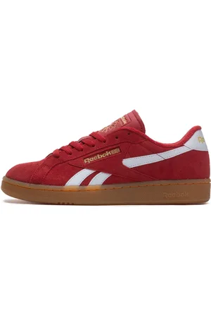 Reebok Schoenen, Heren, Rood, 45 EU, Club C Grounds Sneakers