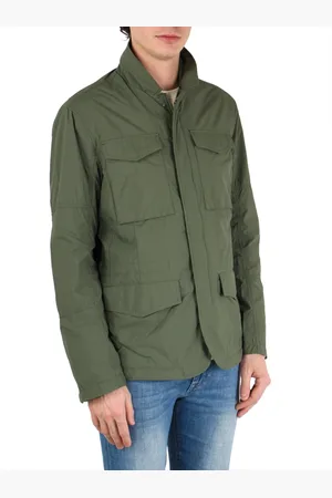 save the duck Jassen, Heren, Groen, XL, Waterdichte Jas voor Mannen