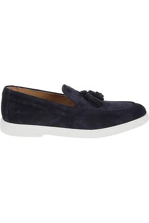 BALDININI Schoenen, Heren, Zwart, 44 EU, Casual Slip-On Loafers Schoenen