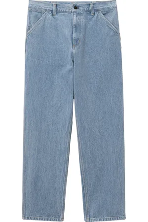 Carhartt Jeans, Heren, Blauw, S, Katoen, Single Knee Pant Smith