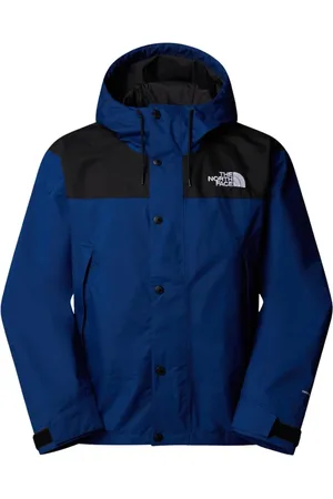 The North Face Jassen, Heren, Blauw, L, Regenjas voor mannen