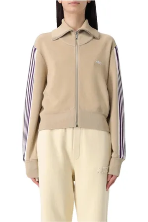 Autry Truien, Dames, , M, Katoen, Gestreepte Track Jacket