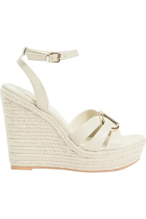 Twin-Set Schoenen, Dames, Wit, 37 EU, Witte Damessandalen Elegante Stijl