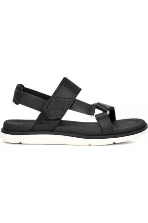Teva Schoenen, Dames, Zwart, 37 EU, Leer, Zwarte Slingback Wandelsandaal
