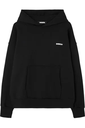 BARROW Sweatshirts & Hoodies, Heren, Zwart, XL, Zwarte trui met achterprint