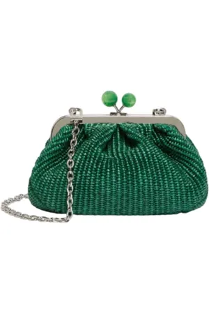 Max Mara Tassen, Dames, Groen, ONE Size, Groene Pasticcino tas kleine clutch
