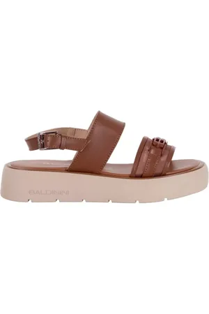 BALDININI Schoenen, Dames, Bruin, 37 EU, Bruine Sandalen voor Zomer Outfits
