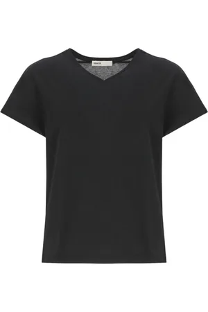 Khaite Tops, Dames, Zwart, L, Zwarte Mouwloze Gebreide Top