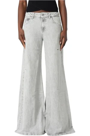 Dondup Jeans, Dames, Grijs, W25, Zwarte Skinny Fit Jeans voor Vrouwen