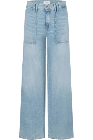 Cambio Jeans, Dames, Blauw, L L33, Denim, Denim Alek UT Jeans