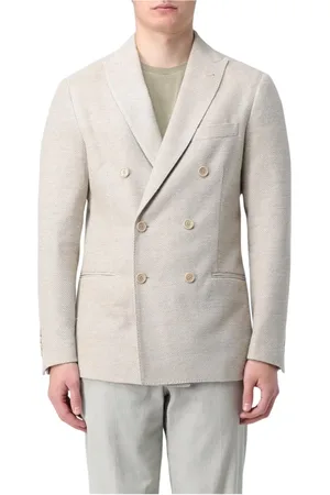 FAY Jassen, Heren, , M, Linnen, Elegante Linnen Blazer