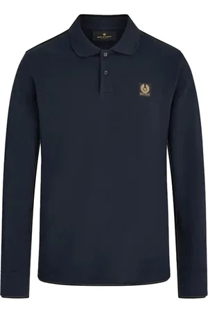 Belstaff Tops, Heren, Blauw, S, Klassieke Polo Shirts voor Mannen