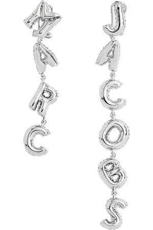 Marc Jacobs Accessoires, Dames, Grijs, ONE Size, Ballon Oorbellen